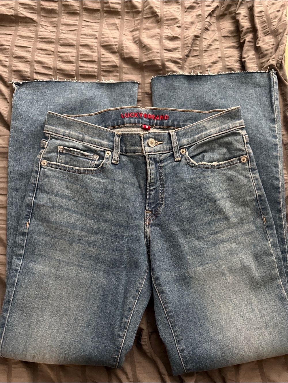 Lucky Brand Light Blue Straight Leg Jeans